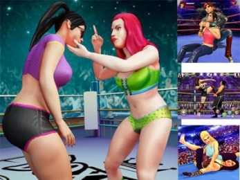 Women Wrestling Fight Revolution