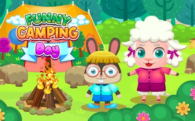 Funny Camping Day
