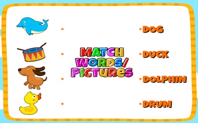Match Pictures to Words