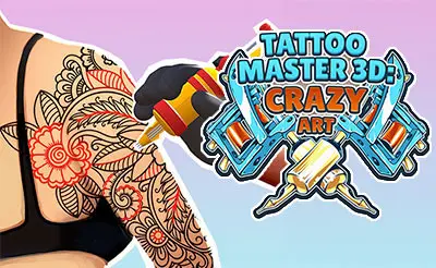 Tattoo Master 3D: Crazy Art