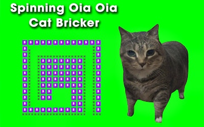 Spinning Oia Oia Cat Bricker
